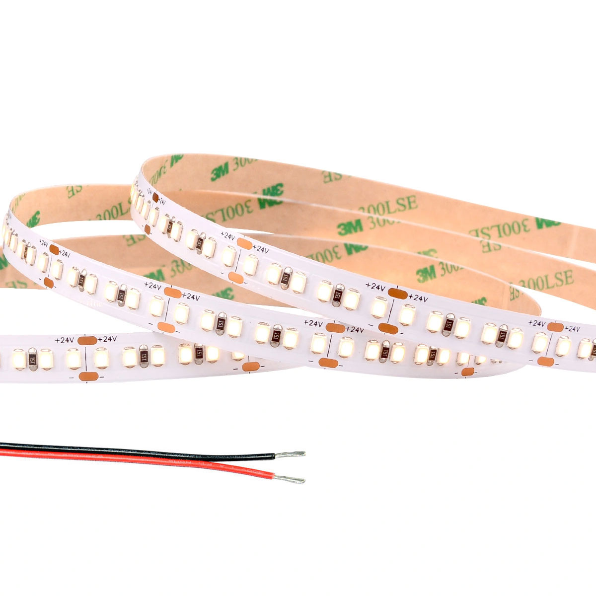 5m White LED Strip Light - HighLight Series Tape Light - High CRI - 12V / 24V - IP20