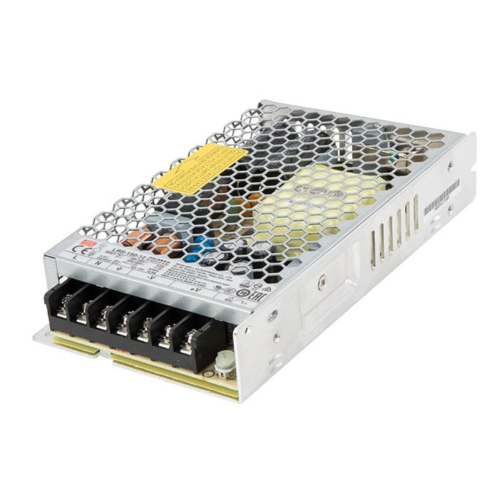 Mean Well LED Switching Power Supply - LRS Series - Enclosed - 12V DC - 100W / 150W / 200W