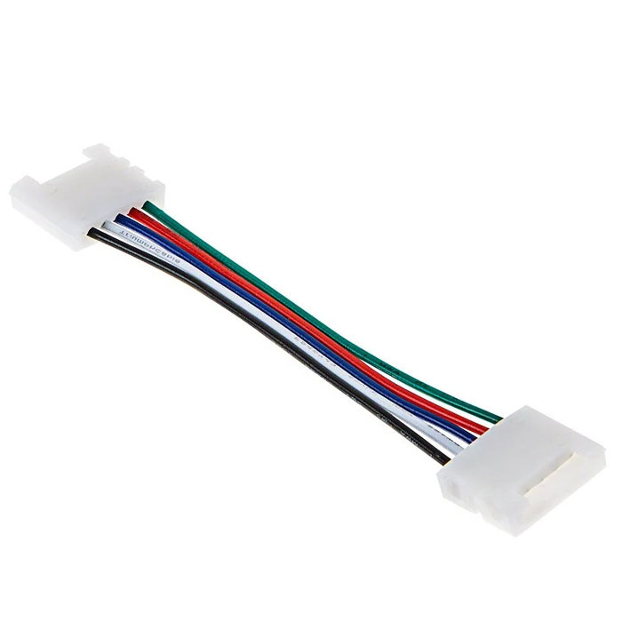 5 Contact 14mm Flexible Light Strip Interconnect for RGBW Strips - NFLS14-5CH - Interconnect