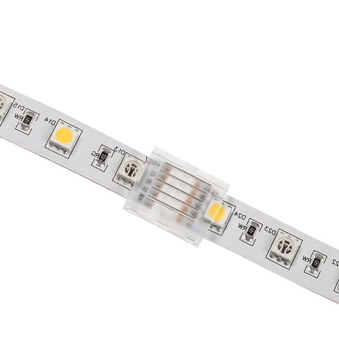 Solderless Clamp-On Butt Connector - 12mm RGBW LED Strip Lights