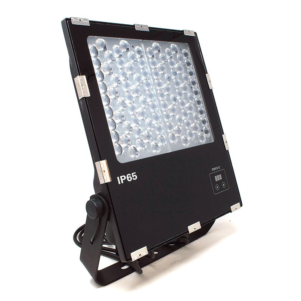 D5G100 MiBoxer 100W RGB+CCT AC100-240V DMX LED Floodlight - Smartphone Compatible - RF Remote Optional