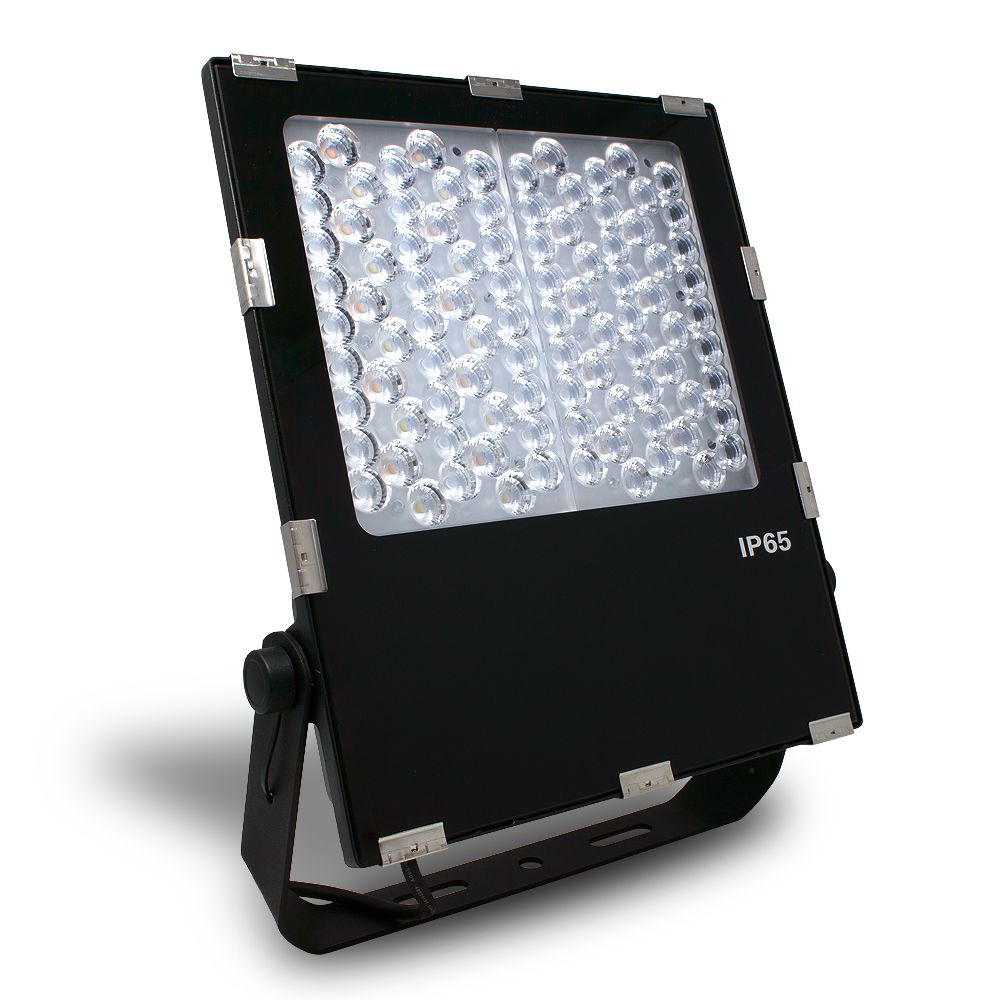 FUTC07 MiBoxer 100W RGB+CCT AC100-240V LED Flood Light - Smartphone Compatible - RF Remote Optional