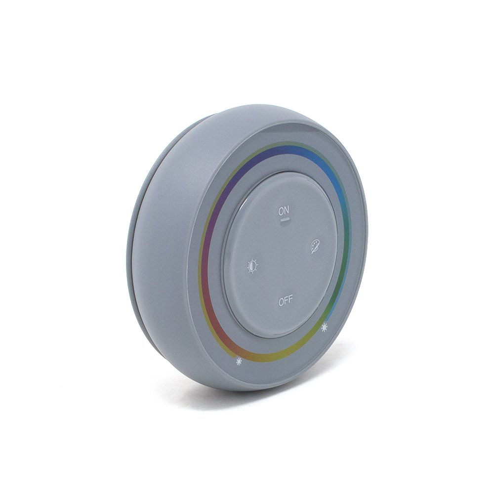 S2G MiBoxer 2.4GHz RGB+CCT LED Rainbow Remote (Grey)